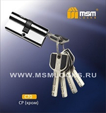 Цилиндровый механизм MSM C70 ключ/ключ  Арт.12773