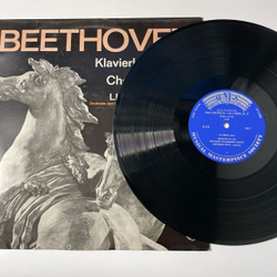 Винтажная виниловая пластинка LP Beethoven, Orchester Und Chor Der Philharmonischen Gesellschaft, Amsterdam, Klavierkonzert Nr. 3, Chor Fantasie (Германия 1972)