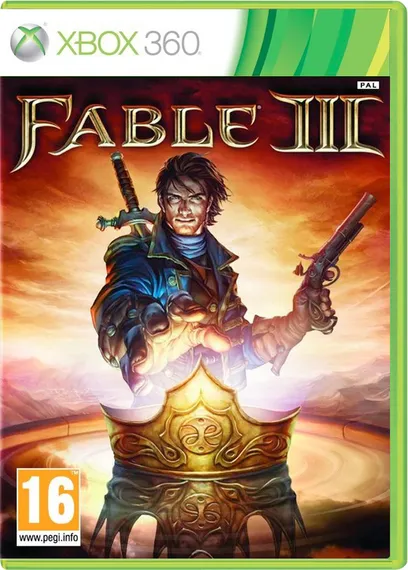 Xbox 360 Fable 3 (Б/У, без обложки, Русские субтитры)