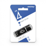 USB флеш накопитель Smartbuy 4GB Glossy Black (SB4GBGS-K)