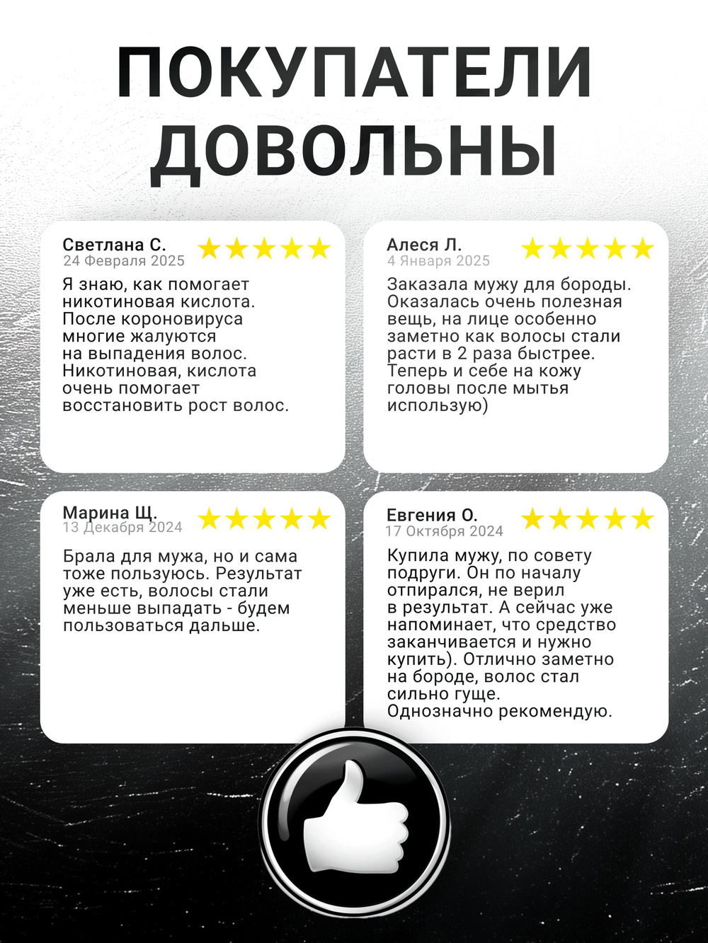 Сыворотка от выпадения волос для их роста и укрепления. Никотиновая кислота 100мл.