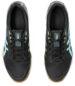 Мужские кроссовки для сквоша/бадминтона Asics Gel-Rocket 11 - black/waterscape