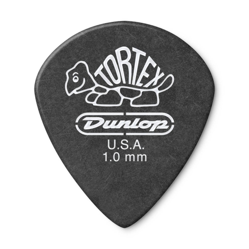 Dunlop 482R100 Tortex Pitch Black Jazz III 72Pack медиаторы, толщина 1 мм, 72 шт.