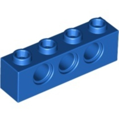 Lego Кирпич 1x4 R4,9 (синий) 370123