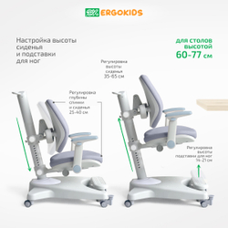 Кресло для школьника Ergokids Y-116