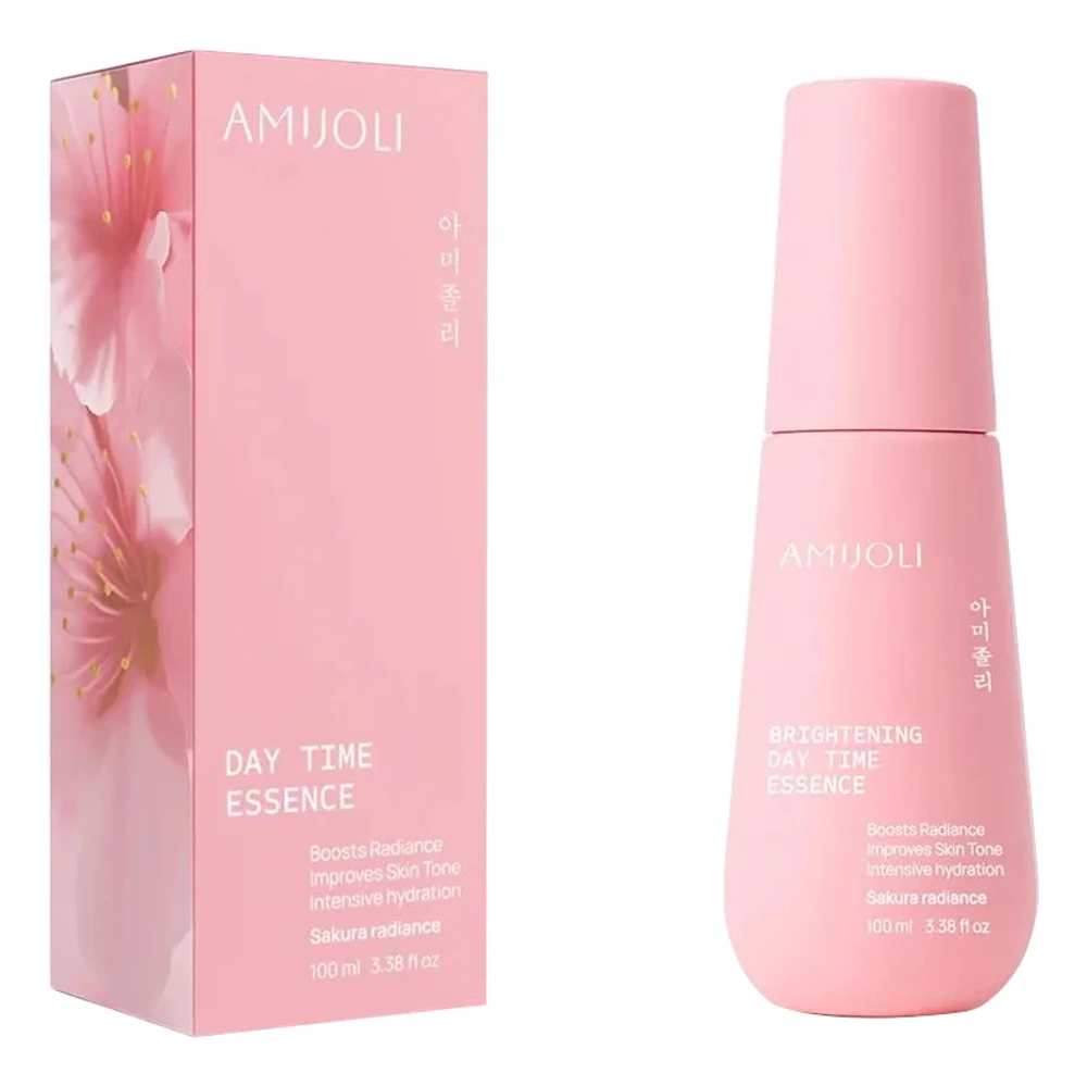AMIJOLI Дневная эссенция для лица с муцином улитки и экстрактом сакуры -Brightening Day Time Essense Sakura Radiance 100мл