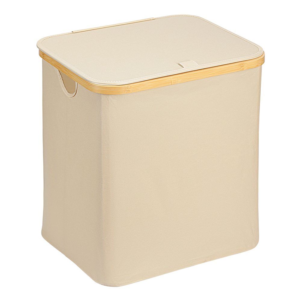 Корзина для белья 40x33x43см Smart Solutions Neat Mid молочная
