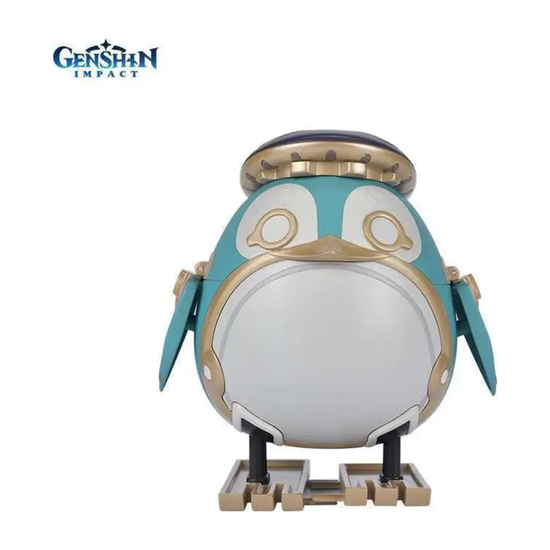 Игрушка Genshin Impact голубой пингвин Penguin — повтор основного фото