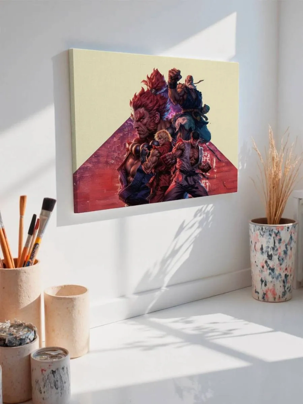 Картина на стену 40 X 50 Street Fighter