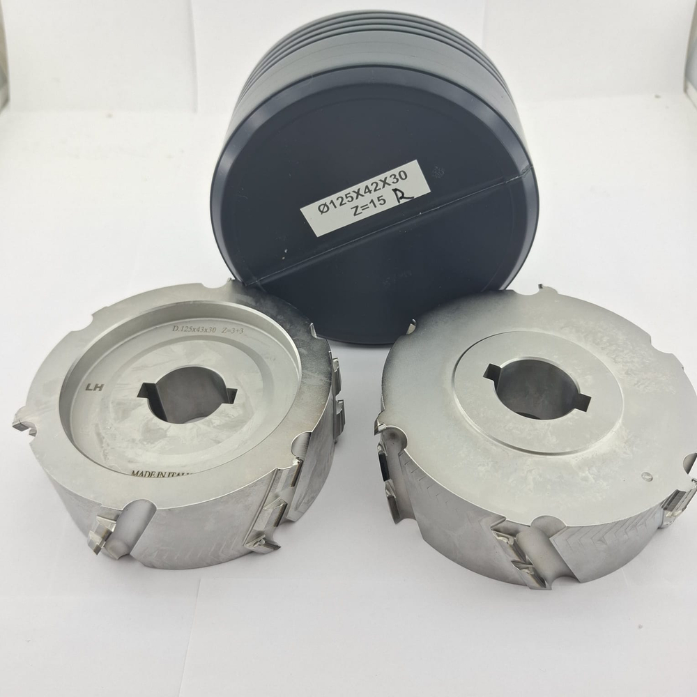 PCD фреза D.125x43x30+DKN Z=3+3 H=3 LH + RH B2B
