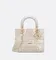 Сумка Dior Lady D-lite, модель среднего формата белый