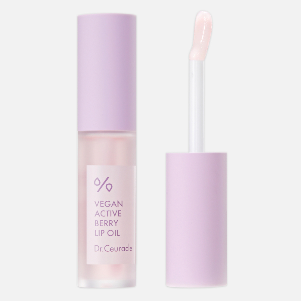 DR.CEURACLE Vegan Active Berry Lip Oil Масло для губ Активные ягоды, 4,5 мл