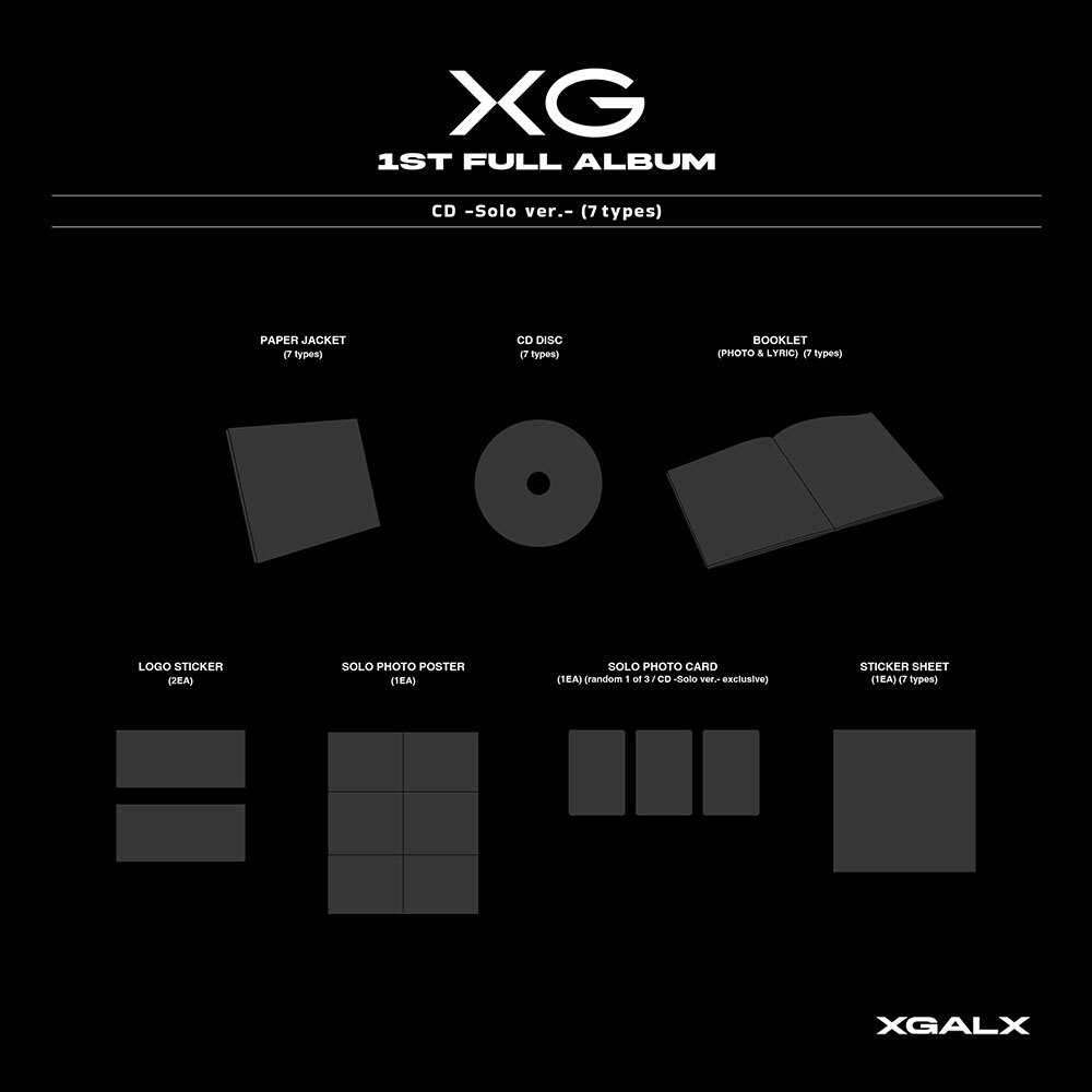 [Альбом] XG - 1st Full Album (Solo ver. MAYA)