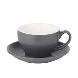 Чайная пара 300 мл серая матовая d 10,3 см h6,6 см Barista (Бариста) P.L. Proff Cuisine [6]