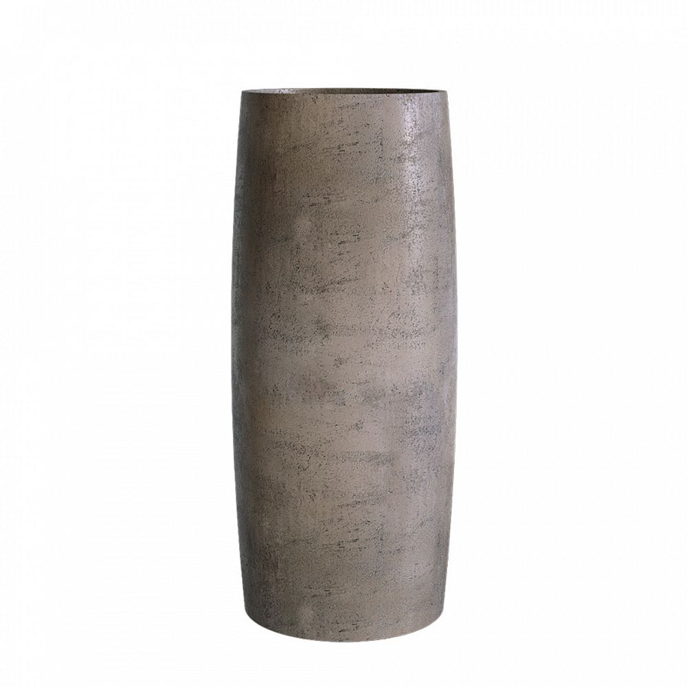 Кашпо CIGAR SMOKEY GREY D27 H70
