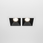 Встраиваемый светодиодный светильник Maytoni Alfa LED DL043-02-10W4K-D-SQ-WB