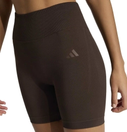 Женские теннисные шорты Adidas Workout Essentials Scrunch Knitted - aurora cofee