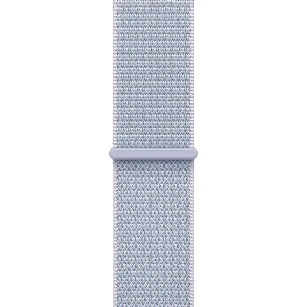 Умные часы Apple Watch SE 2 (2024) GPS, 44mm, Silver Aluminium Case with Sport Loop, Blue Cloud (Серебристый)