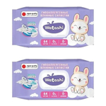 WATASHI Влажные салфетки для детей 0+ с Д-пантенолом big-pack
