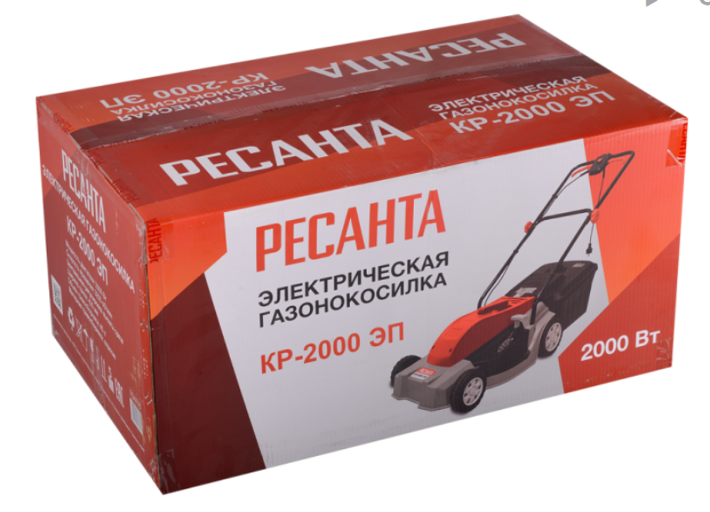 Газонокосилка электрическая Ресанта КР-2000 ЭП