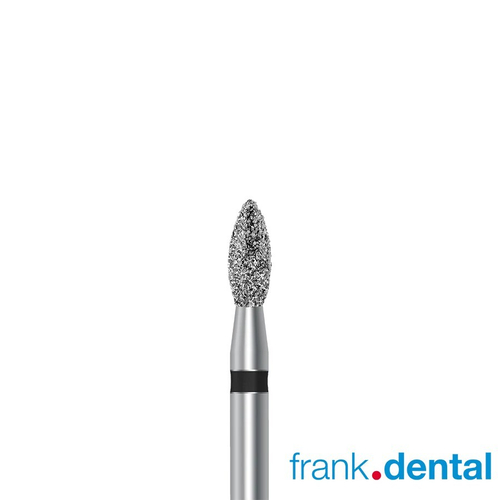 Бор алмазный черный Frank Dental типа FG - D.368.021.SG.FG