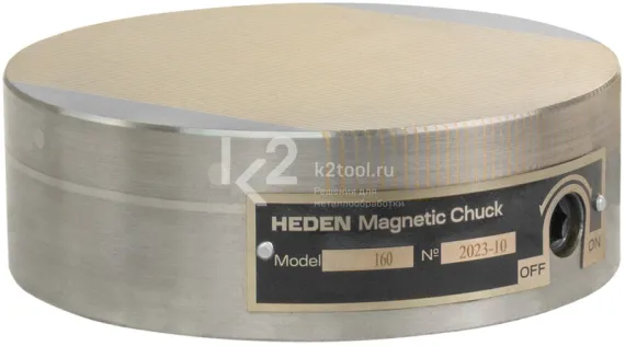 Патрон магнитный круглый для станков Heden ∅100 мм, арт. 710.088