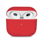 Силиконовый чехол для AirPods 3 красный