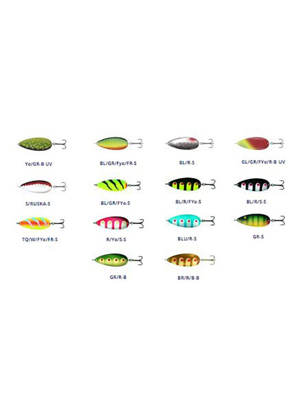 Блесна для рыбалки колебалка 80 мм 22 г