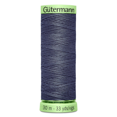 Нить Top Stitch 30/30 м для декоративной отстрочки, Gutermann, 093 аспидно-серый
