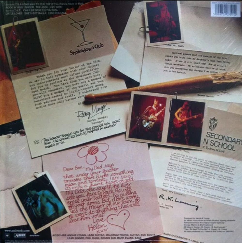 AC/DC - High Voltage (LP). Новая запечатанная виниловая пластинка + ПОДАРОК