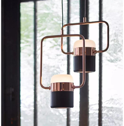 Подвесной светильник 9926P/1 black/copper