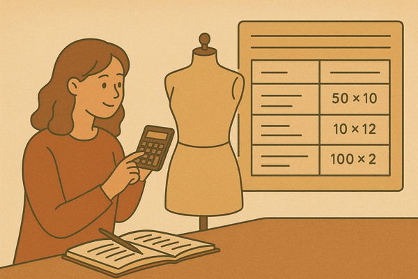 🧵 Как правильно рассчитать себестоимость партии одежды: таблица, формула и примеры 🧵 Как правильно рассчитать себестоимость партии одежды: таблица, формула и примеры