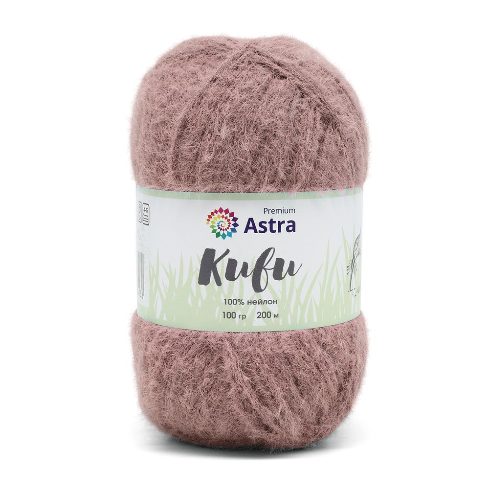 Пряжа Astra Premium (Астра Премиум) Киви (Kiwi) / уп.3 мот. по 100 г, 200 м, 11 пыльная роза