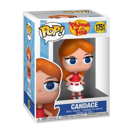 Фигурка Funko POP! Disney Phineas and Ferb Candace (1751) 93207 — упаковка