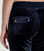 спортивные штаны del ray Juicy Couture - темно-синий(JCAP180)