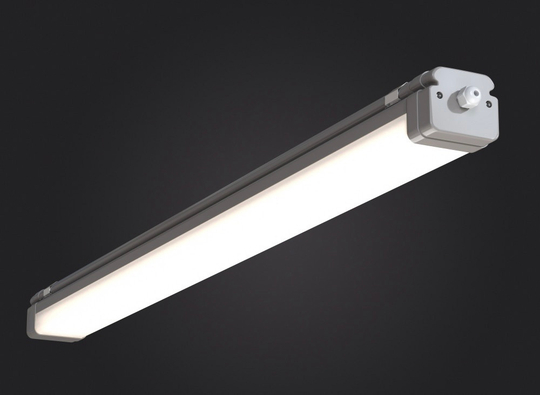 Светильник LED ДСП Айсберг ll 36Вт 3000К 4100Лм опал IP65 1100х85х70мм DARKLUM