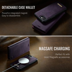 Чехол-кошелек CaseMe 2 in 1 MagSafe iPhone 16E