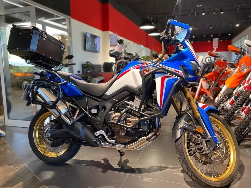 Honda CRF1000L, 2017 г.в. синий