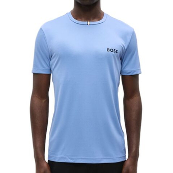 Мужская теннисная футболка BOSS TOC Spin Training - light/pastel blue