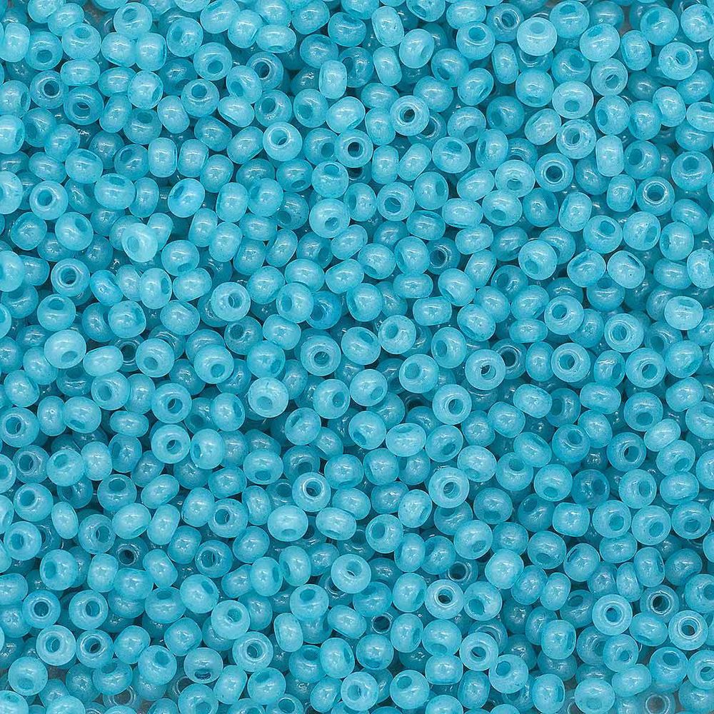 Бисер Preciosa 10/0 (2.3 мм), 100 г (5х20 г), алебастр, круг.отв.