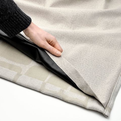Комплект штор IKEA LONNSTAVMAL, Бежевый, 145х250 см, 2 шт