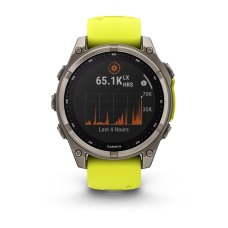 Смарт-часы Garmin fenix 8 47mm Solar Sapphire Titanium