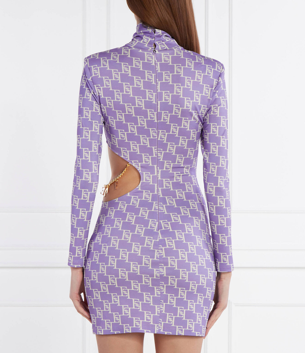Платье Elisabetta Franchi - фиолетовый(AB56041E2)