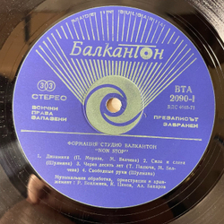 Винтажная виниловая пластинка LP ФСБ Non Stop (Болгария 1977)