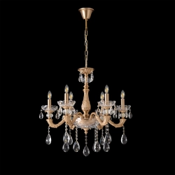 Люстра Crystal Lux ELIZABETH SP6 BRASS