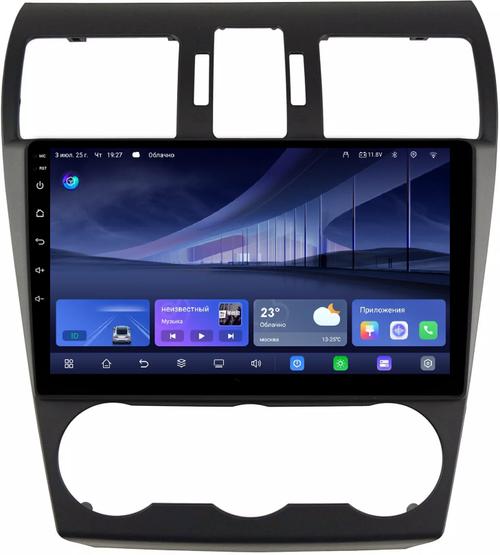 Магнитола для Subaru Forester, Impreza, XV 2012-2015 - Kuberg QLed, Android 14, TS105, Быстрейшая, CarPlay, SIM-слот