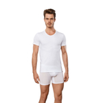 Набор из 2 мужских футболок Doreanse Cotton Stretch (Размер: M) (Цвет: белый)
