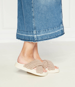 Шлепанцы INUIKII - коричневый(70104-105)