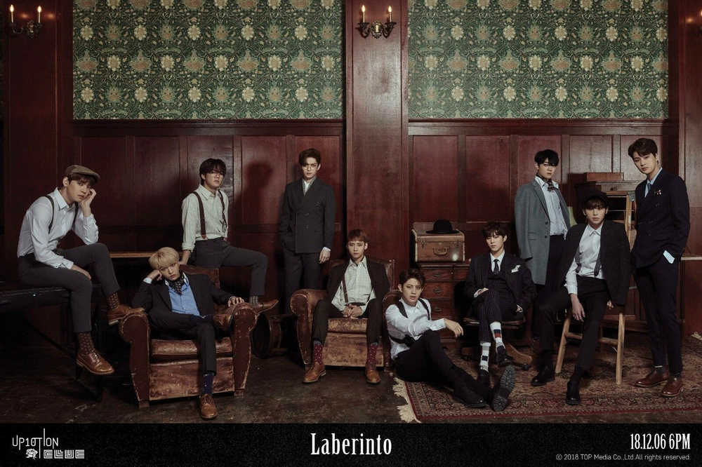 Альбом Up10tion - Laberinto 7th Mini Album CLUE Version