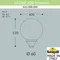 Наземный светильник Globe 400 Modern G41.B40.000.AYE27 Fumagalli